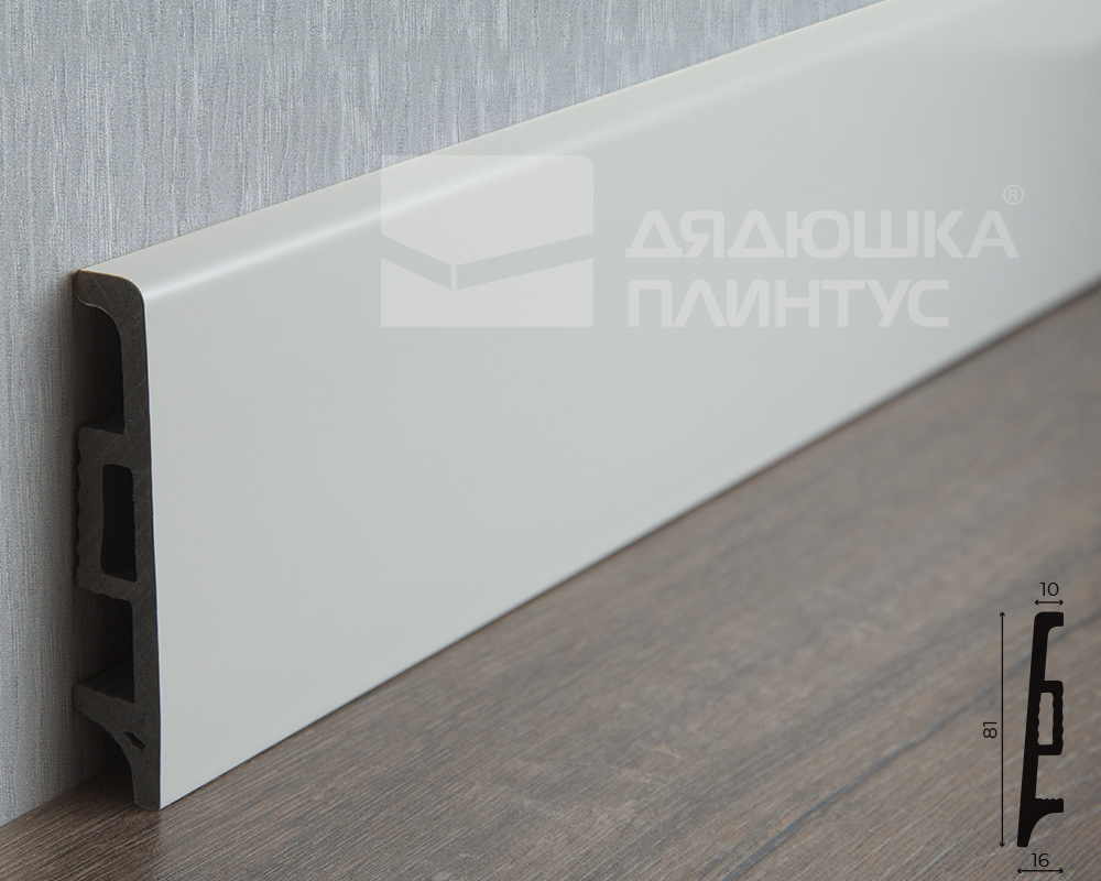 Плинтус Волшебная Палочка Самоцветы 81мм 2,0м 103