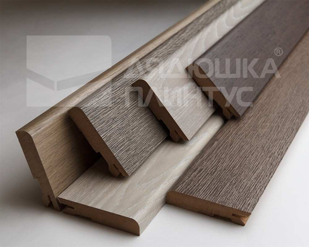 Плинтус МДФ Лука Пл 100-1МДФ.2700.Point line 24065 Бетон лофт натуральный