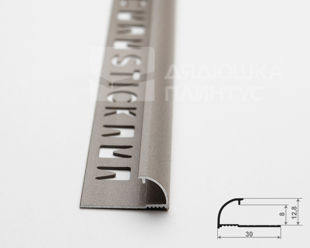 Профиль   окантовочный Волшебная палочка MSPK 03-9.2700.SL02 10мм 2,7м Камень крем