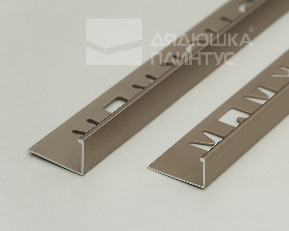 Профиль окантовочный Волшебная палочка MSPK 01.2700.042L 10мм 2,7м Шампань