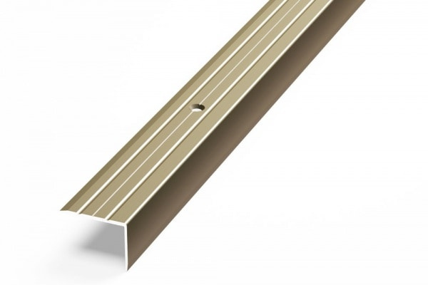 Порог угловой ПУ 03.2700.242л Шампань