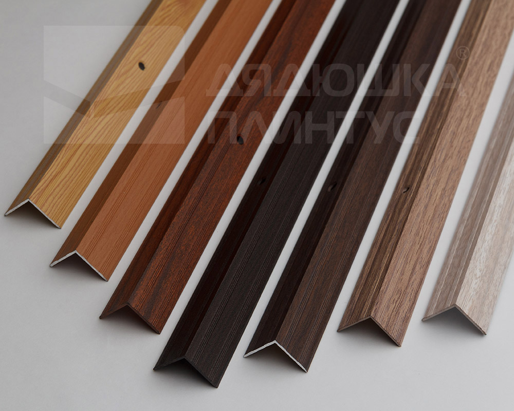 Порог угловой ПУ 05.2700.2R128 Дуб мореный