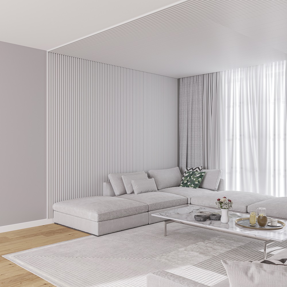 Рейка завершающая с монтажной планкой для панелей МДФ 2,75м L01/L02 Береза