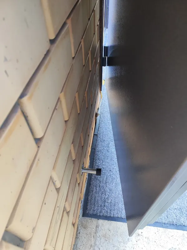 Упор дверной DS009-INOX 45 мм