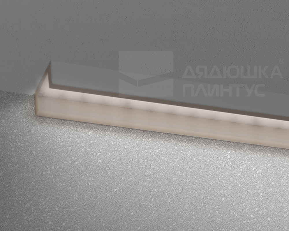 Молдинг из полистирола высокой плотности HI WOOD LB20 20мм х 10мм х 2,0м.