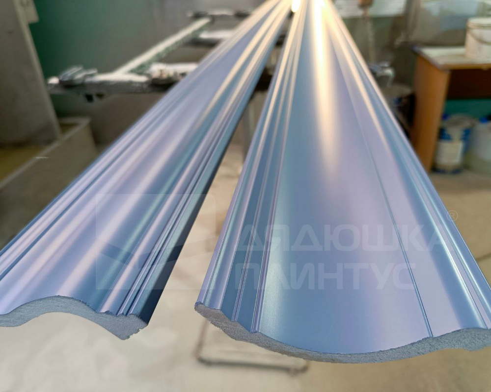 Карниз из полистирола высокой плотности HI WOOD AL75 76мм х 50мм х 2,0м. Окраска включена в стоимость