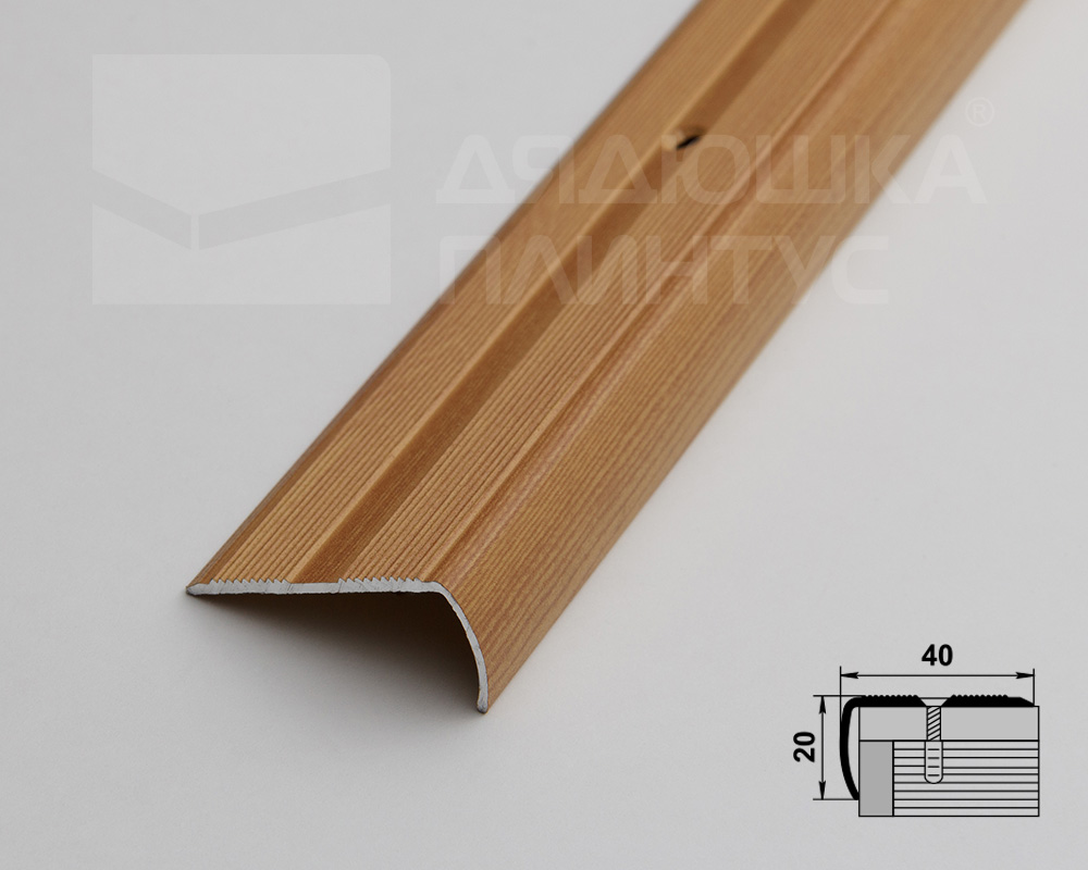 Порог угловой ПУ 06.1800.081 Сосна