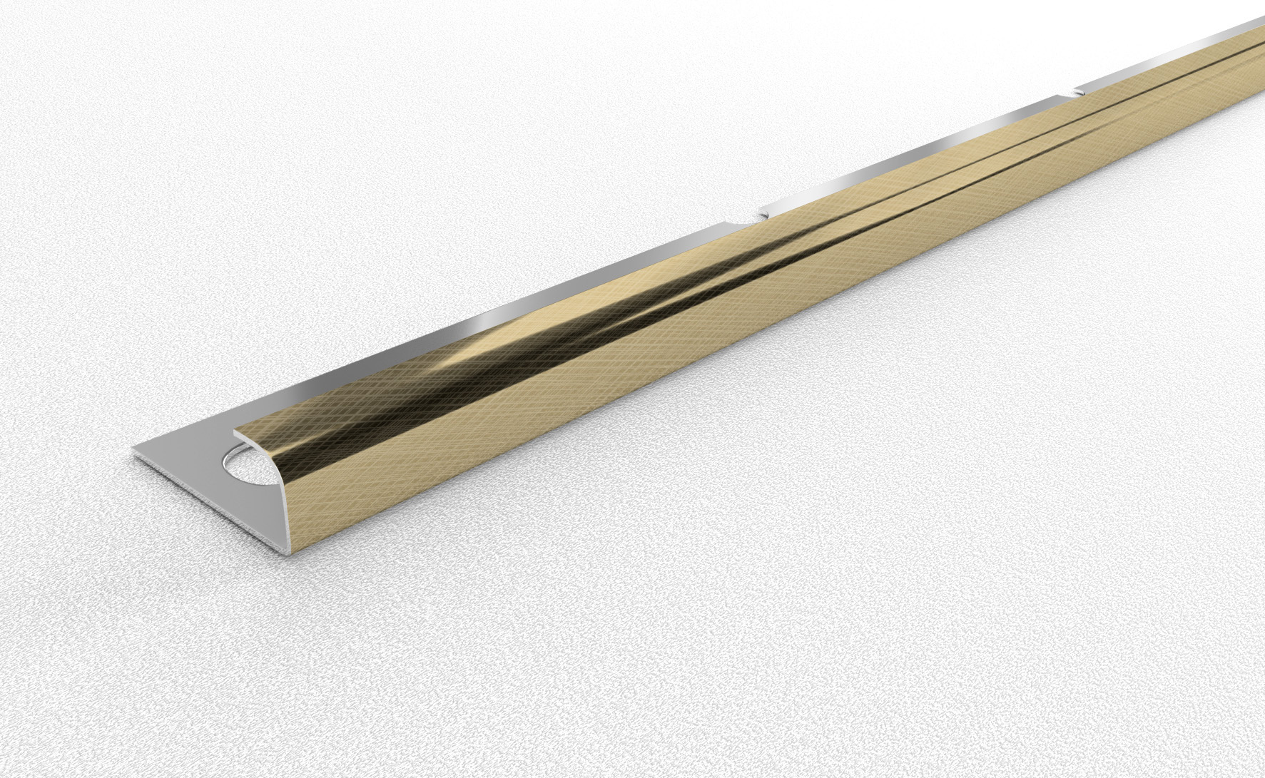 Профиль окантовочный ПК 13-10НСК(304).2700.042 2,7 м Шампань