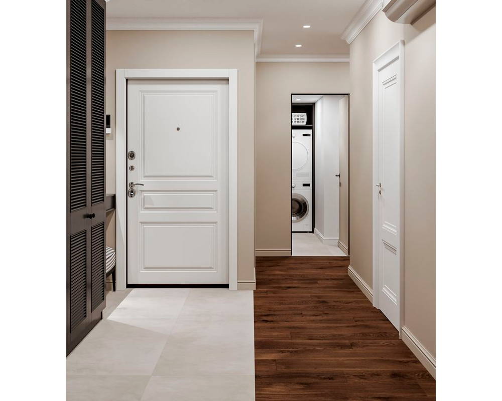 Плинтус ПОЛИСТИРОЛ HI WOOD B80A 80мм х 12,5мм х 2,0м. Окраска включена в стоимость