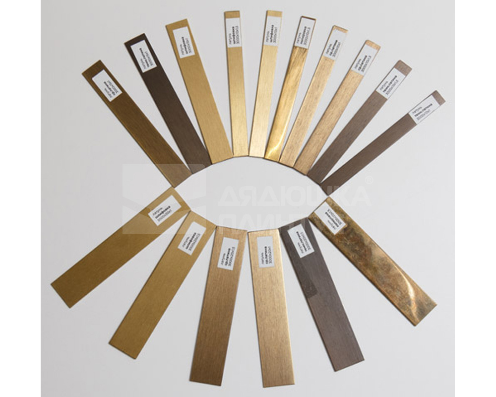 Полоса (латунь/темная патина 3000х10х1)