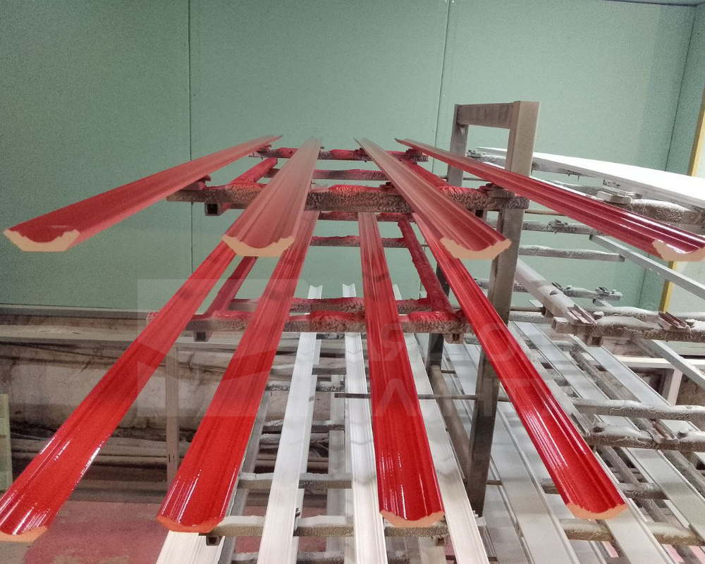 Карниз потолочный из полистирола высокой плотности NMC WT5 52*52*2000. Окраска включена в стоимость