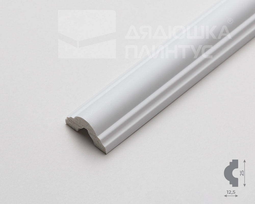 Молдинг Волшебная палочка MSST 105 25*12,5*2000 мм Покраска под заказ