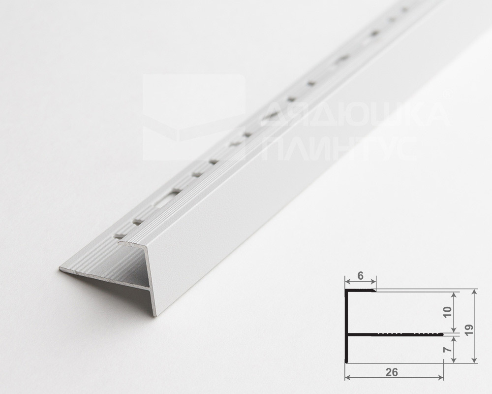 Профиль   окантовочный Волшебная палочка MSPK 13.2700.16 10мм 2,7м Белый