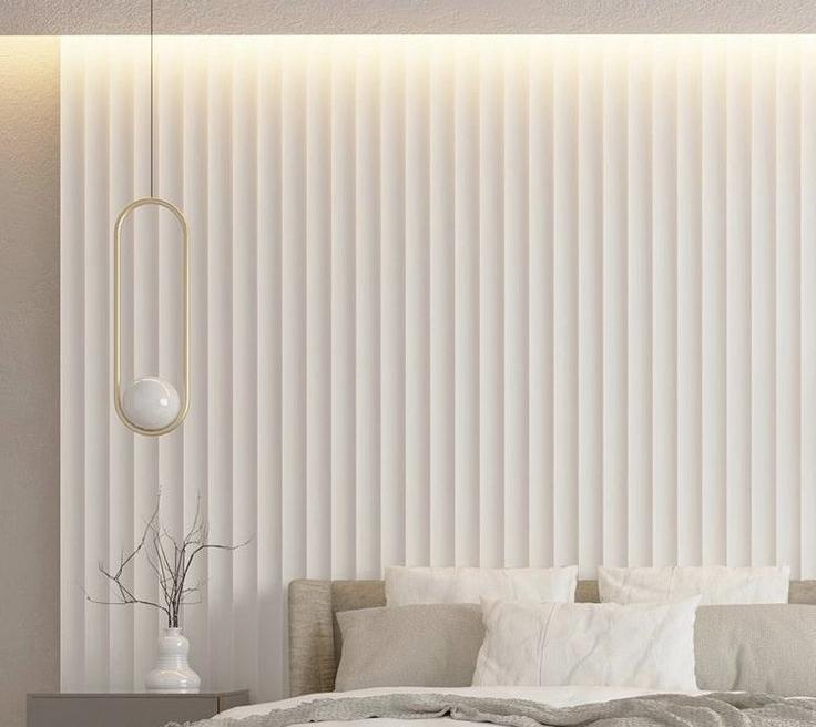 Завершающая рейка для 3D панели СОЛИД 4 UHD 17/23-07 2,8м белый