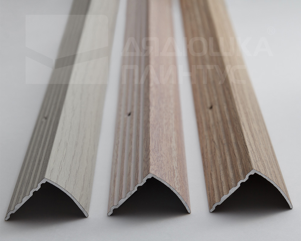 Порог угловой ПУ 04.1800.087 Дуб беленый