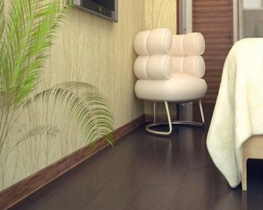 Плинтус ПВХ Идеал Классик 70мм 2,2м 206 Дуб коньячный