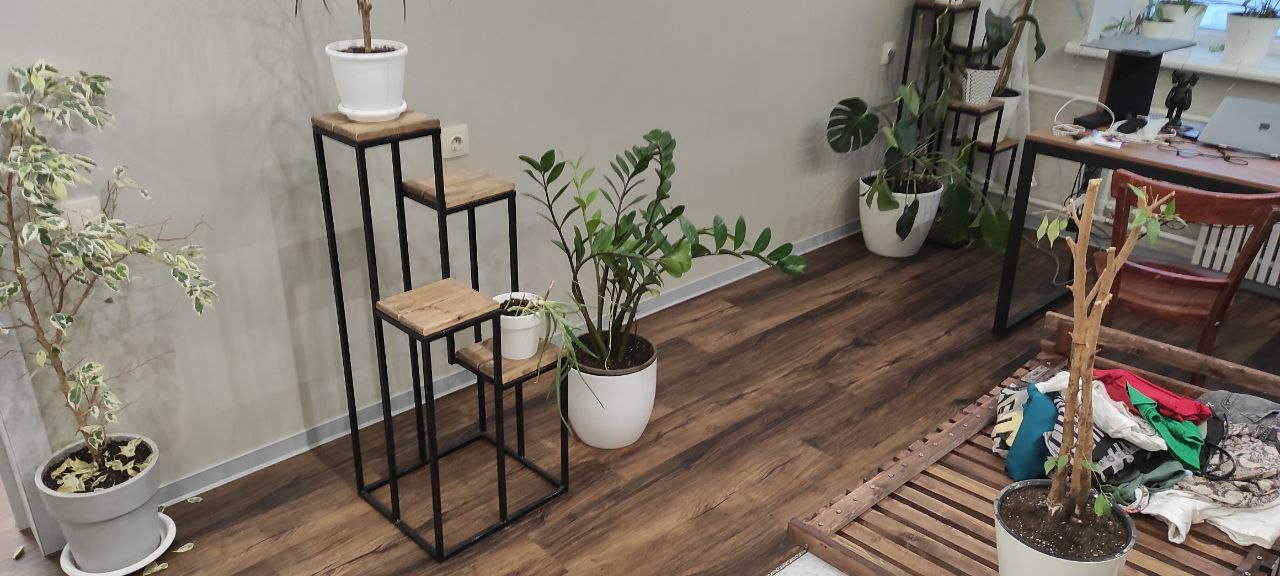 Плинтус ХДФ Dollken S60 60 мм х 2,575м 1248 Бело-серый