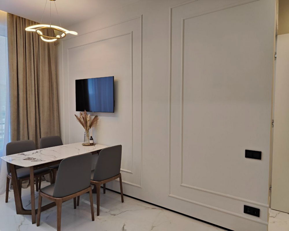 Плинтус из полистирола высокой плотности NMC Wallstyl FL6 Белый