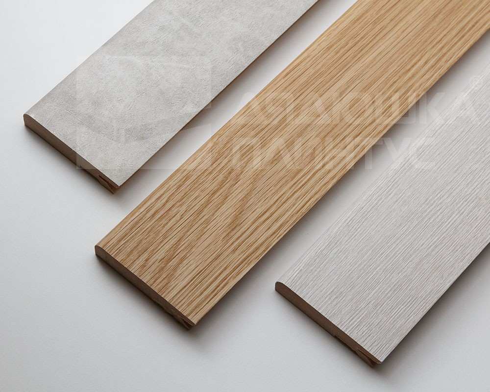 Плинтус МДФ Лука Пл 80МДФ.2700.Point line 24034 Черный лофт