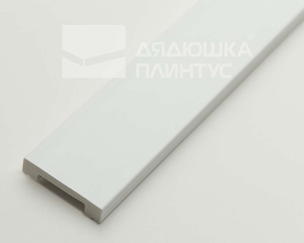 Плинтус из полистирола высокой плотности Волшебная палочка MSPOL 108 40*10*2000 Белый под покраску