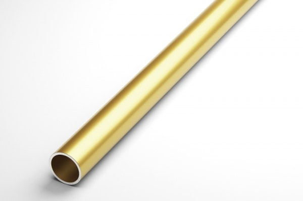 Труба круглая Ø 8 мм ТКр 01.2000.502л Золото. Цена за 5 штук.