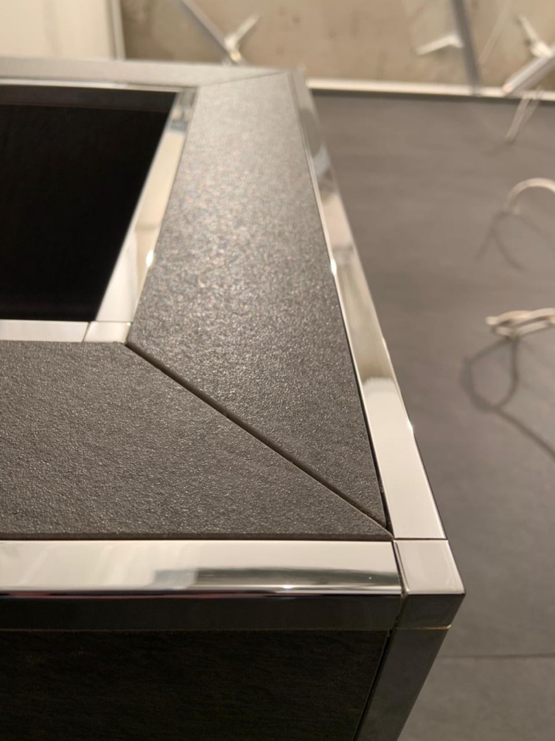 Капсула для прямоугол. профиля 10 мм Серый Tiltex CPJQSBX 10/2