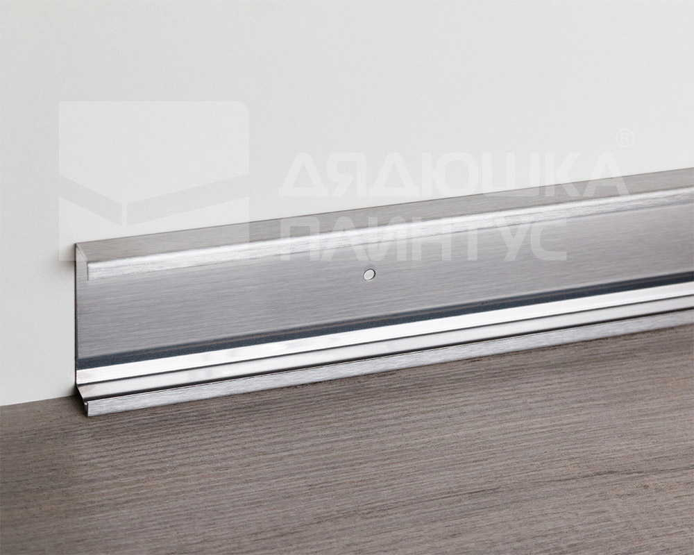 Плинтус из нержавеющей стали Пл 60-2НС.2700.001