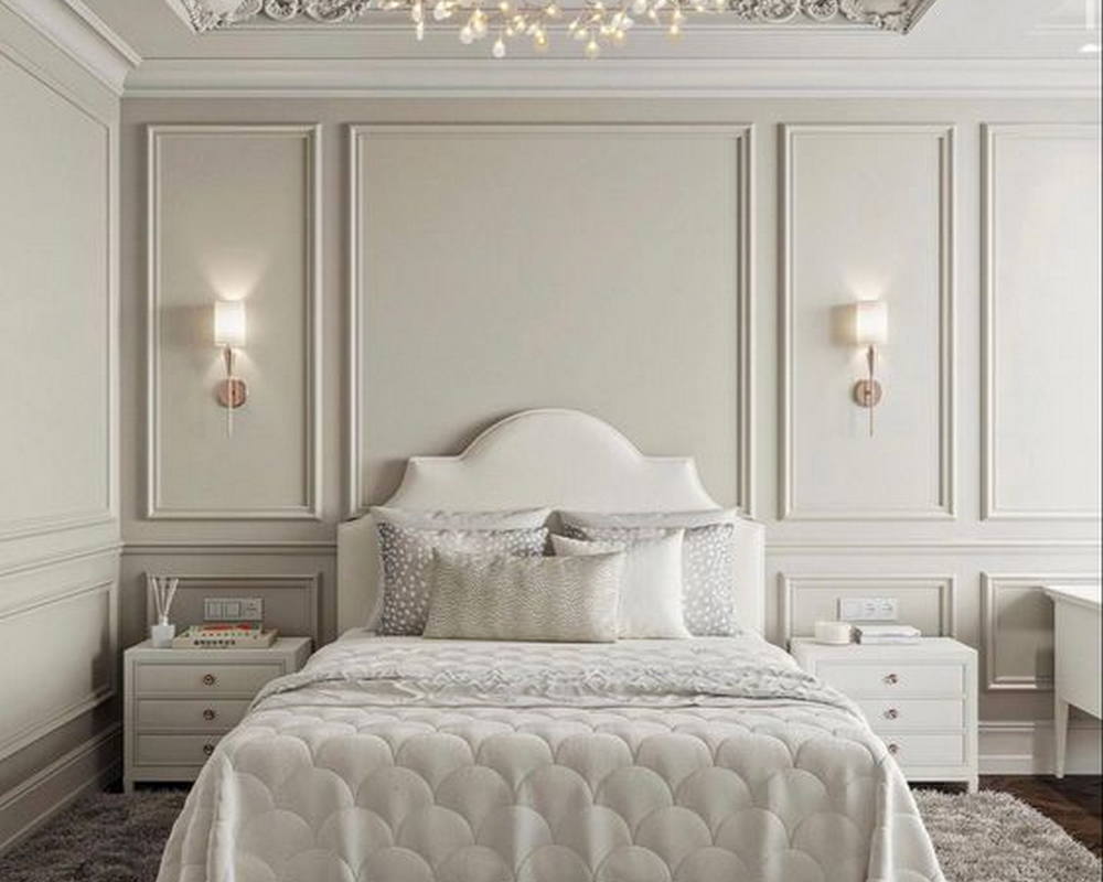 Плинтус потолочный из полистирола высокой плотности HI-WOOD A100 100х53мм 2,0м