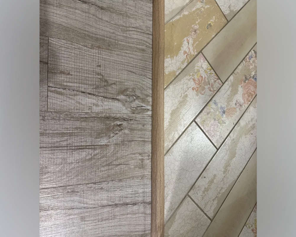 Порог одноуровневый ПС 04-3.1800.083н Бук натур