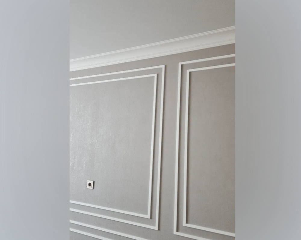 Карниз из полистирола высокой плотности HI WOOD AL75 76мм х 50мм х 2,0м.