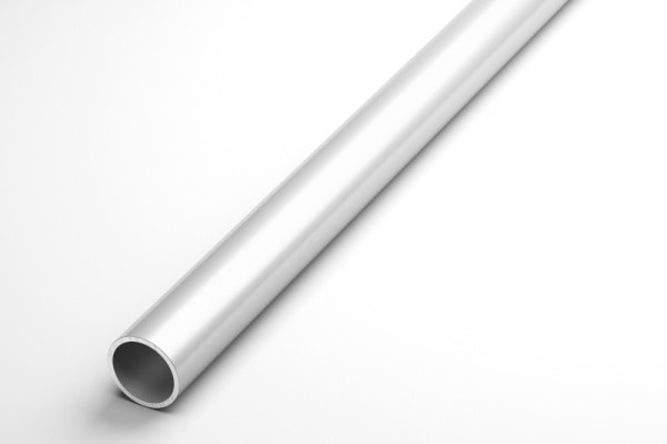 Труба круглая Ø 8 мм ТКр 01.2000.501л Серебро. Цена за 5 штук.