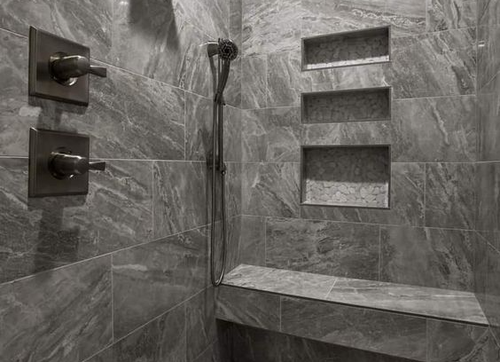 Алюминиевый наружный профиль ПО-9 (72276PX)  серый муар 2,7 м.