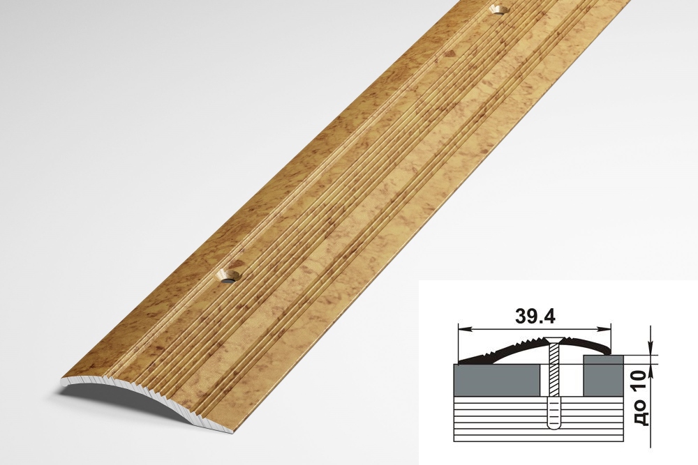 Порог разноуровневый ПР 02.2700.286 Пробка