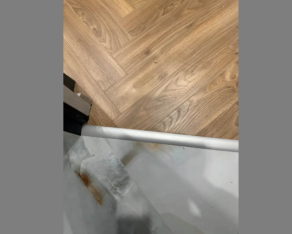 Порог одноуровневый ПС 04-3.900.02л Золото