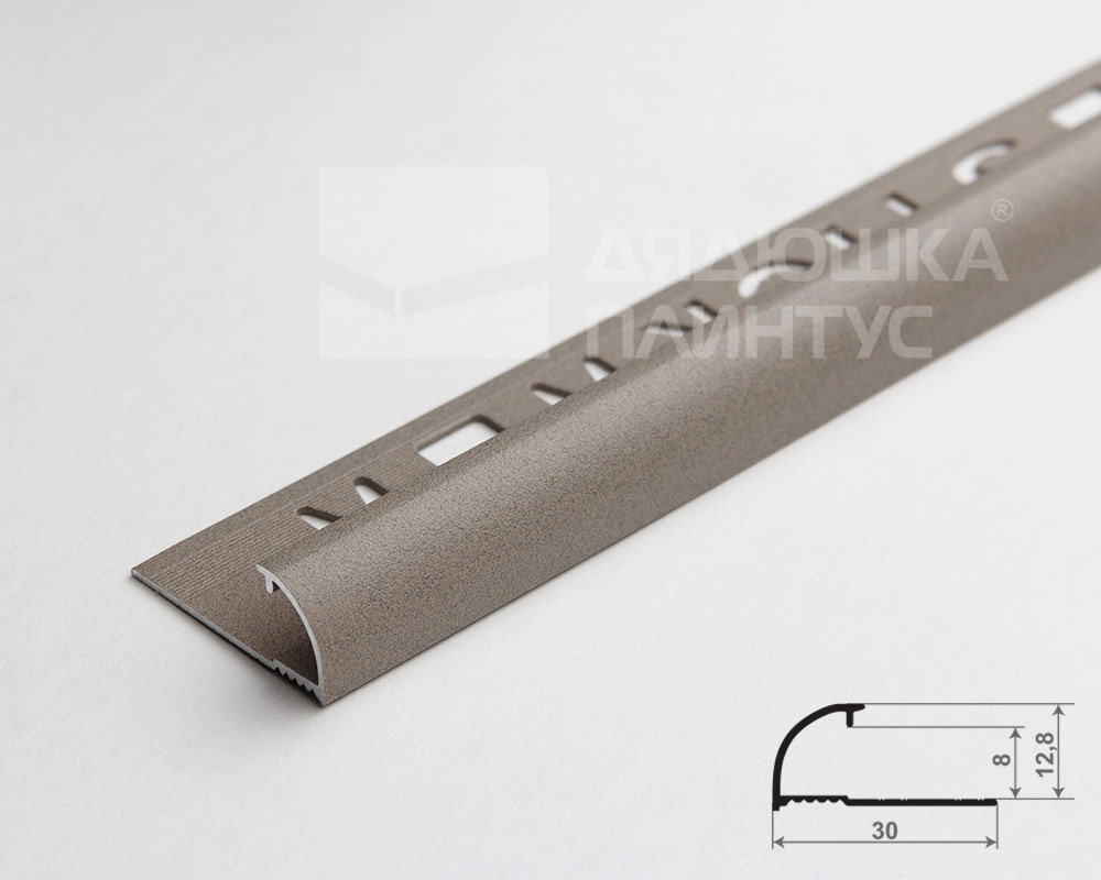 Профиль   окантовочный Волшебная палочка MSPK 03-9.2700.SL02 10мм 2,7м Камень крем