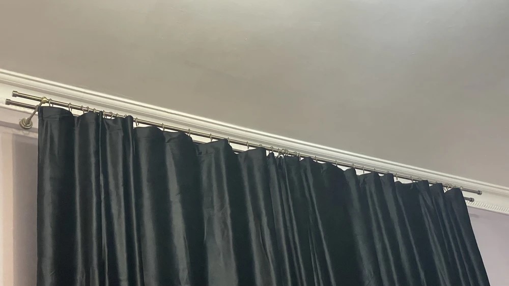 Карниз двухрядный кованый УЮТ d16мм 2,4м Бронза