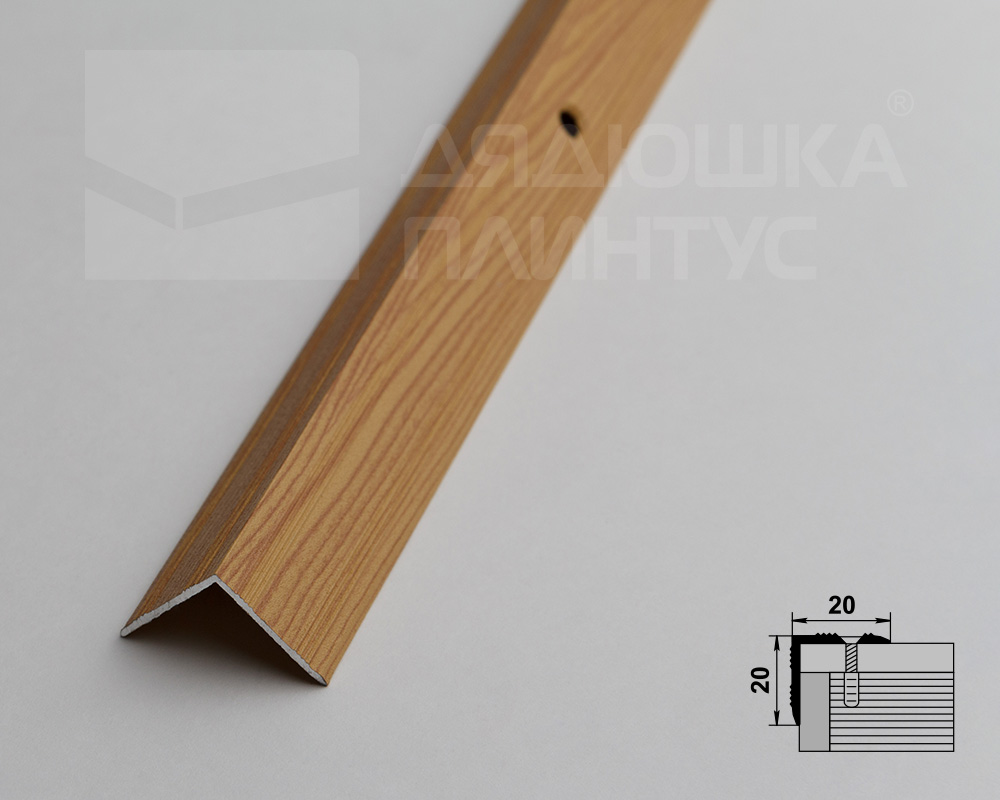 Порог угловой ПУ 05.2700.281 Сосна