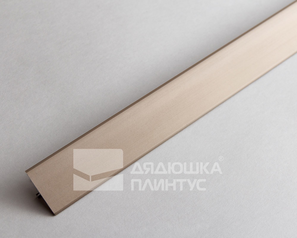 Алюминиевый  профиль ПТ-30  бронза/мат 2,7 м