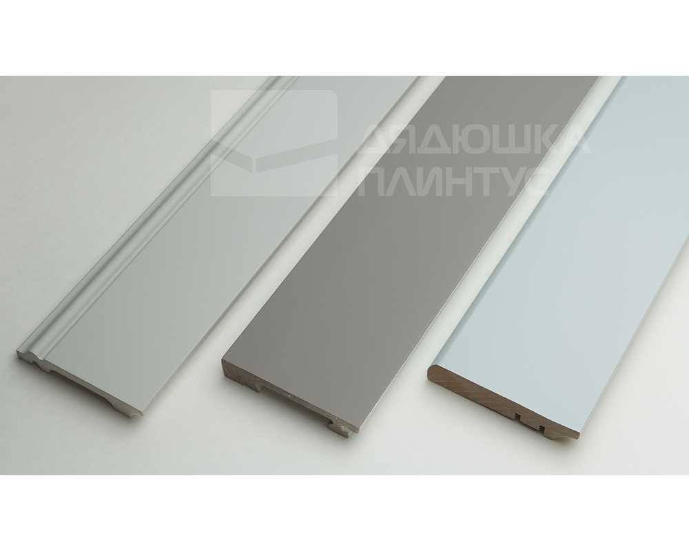 Плинтус МДФ Волшебная палочка 81402 81мм 2,4м.  Окрашенная. NCS 4005Y20R