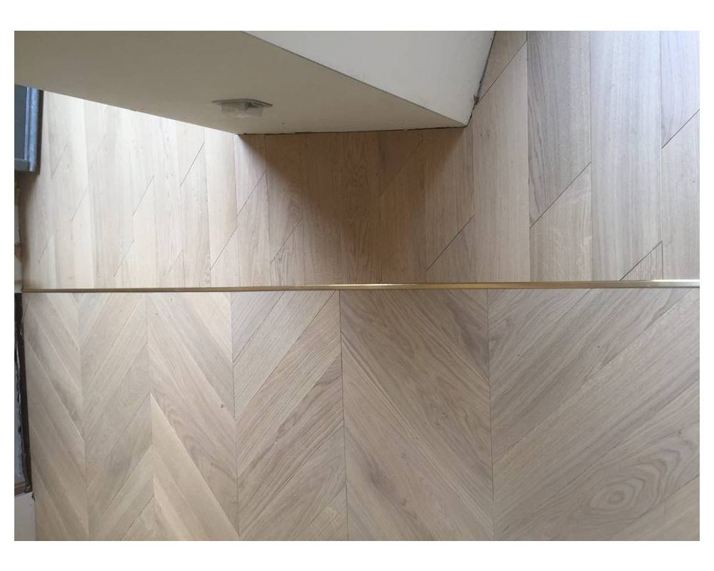 PVL69-04 Профиль Т-образный полукруглый латунь Антик бронза светлая 5мм х 2.7м