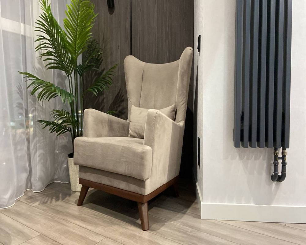 Плинтус из полистирола высокой плотности Волшебная Палочка. Окрашенная. 80мм 2м. NCS 2500-N