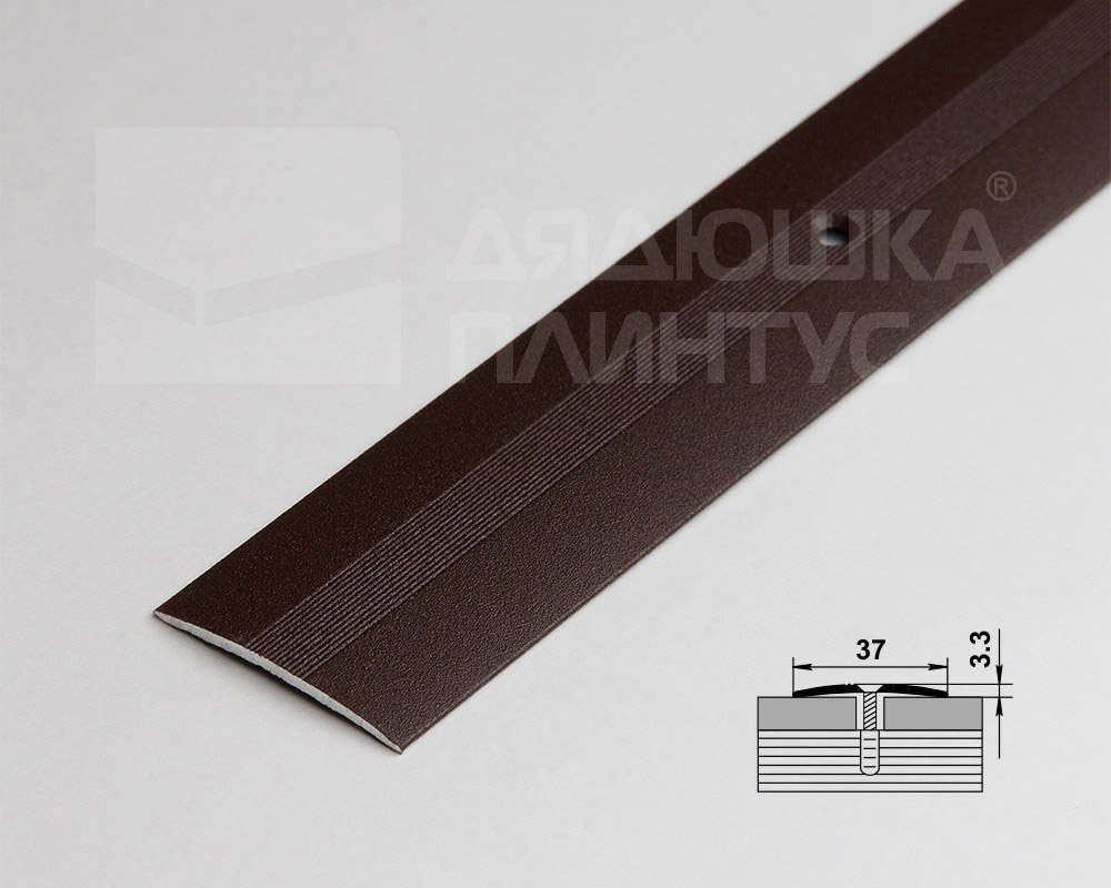Порог одноуровневый ПС 03.2700.203 Шоколад