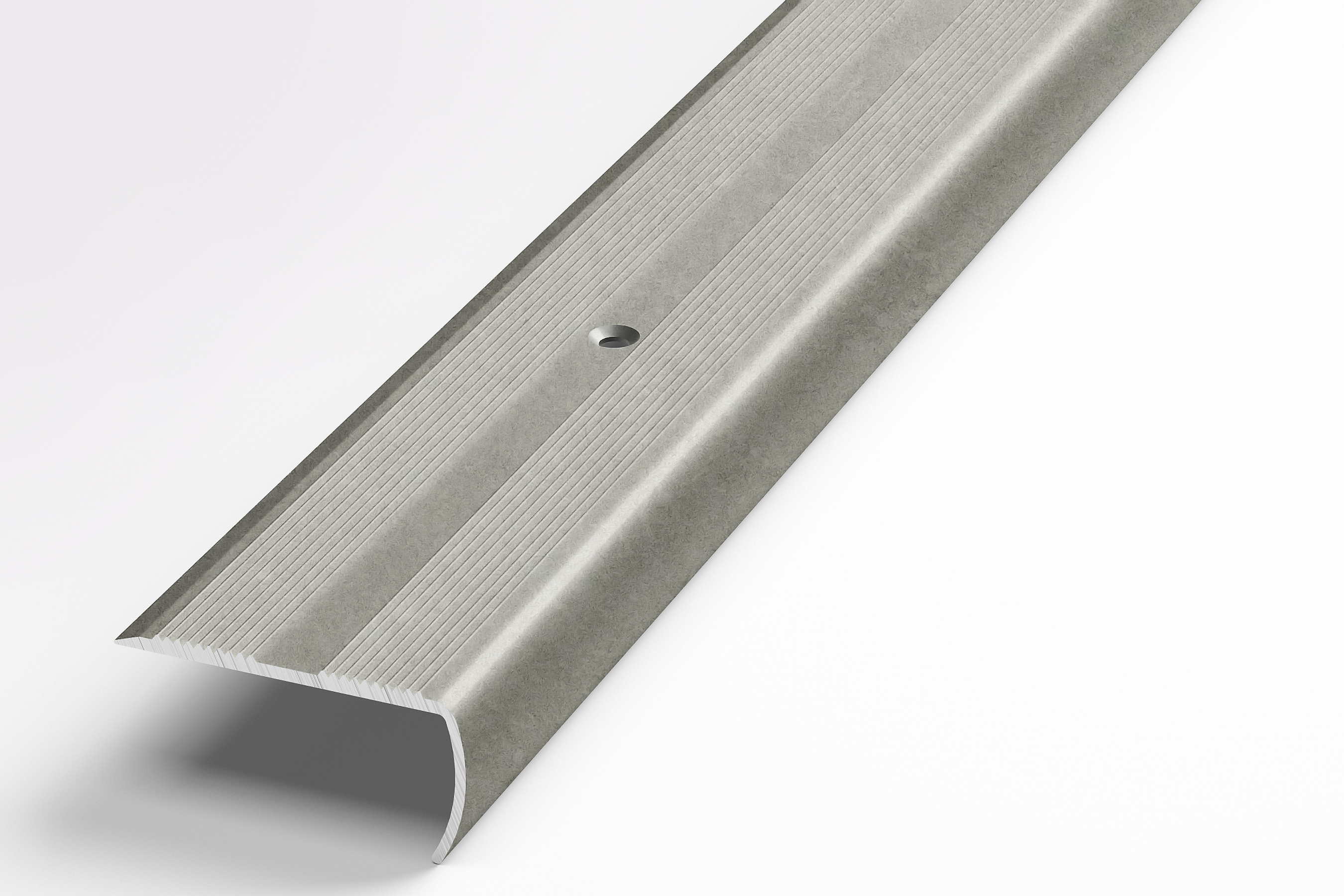 Порог угловой ПУ 06.1800.058 0,9 м Бетон сильвер