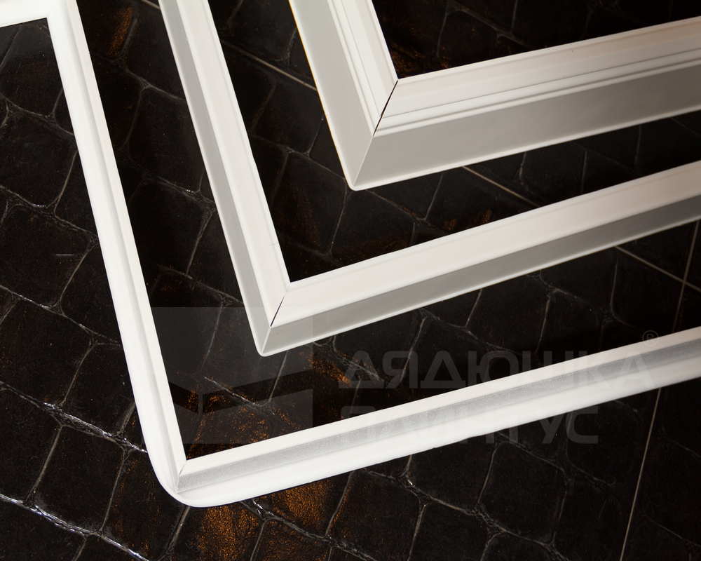 Плинтус ХДФ Dollken Cubu Flex Life 80мм х 2,5 м 1209 Антрацит RAL 7016