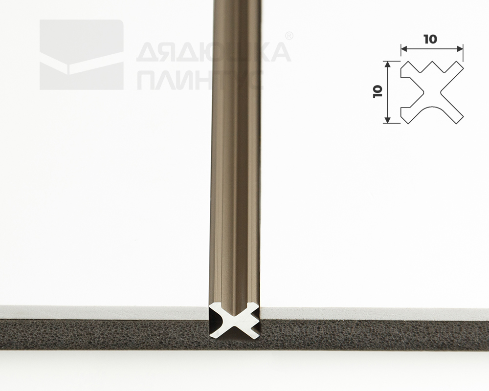 Теневой профиль Decaro Engineering D00X.A Бронза 3,0 м
