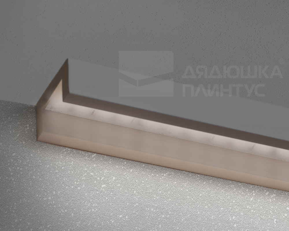 Молдинг из полистирола высокой плотности HI WOOD LB40 40мм х 20мм х 2,0м.