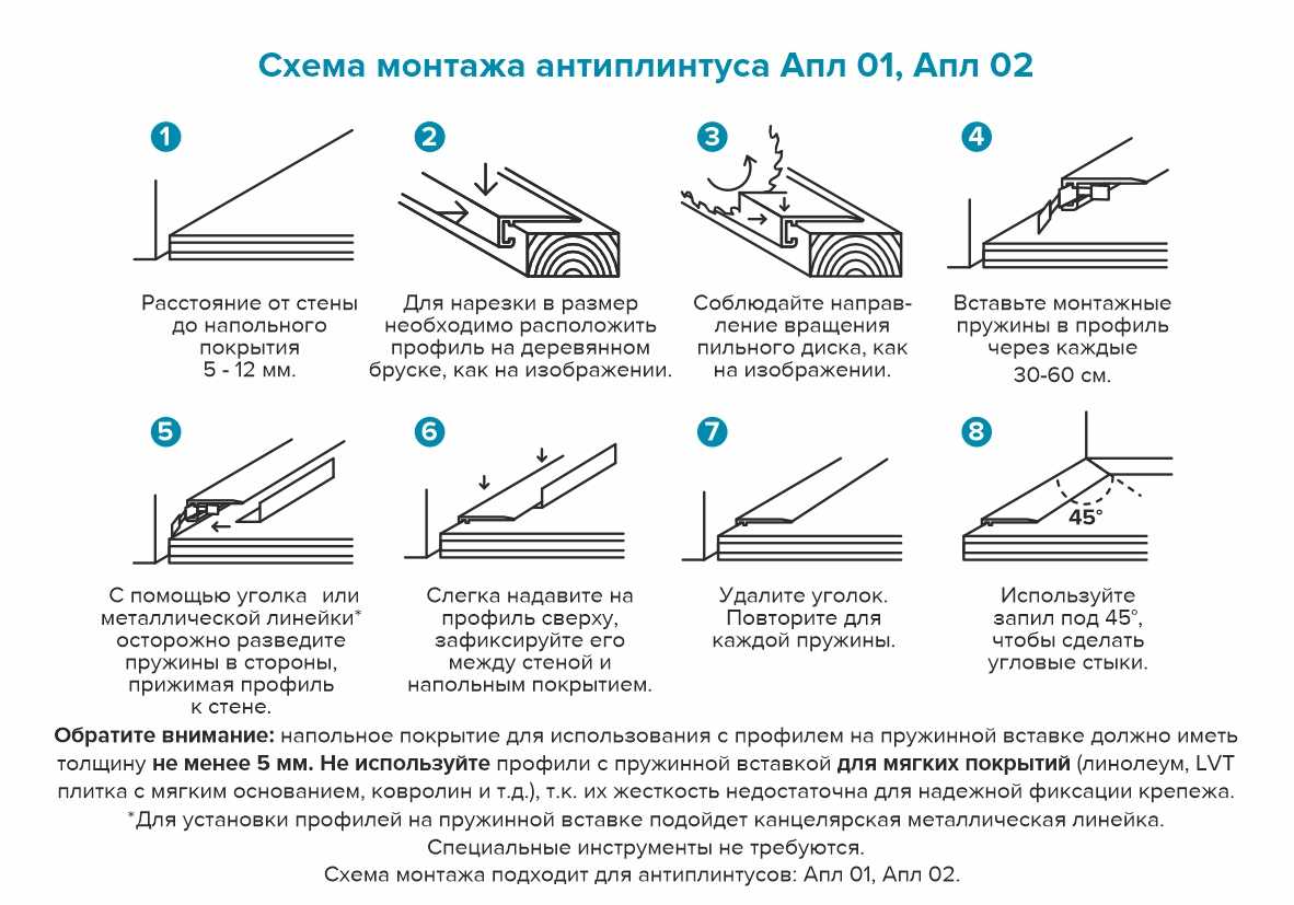 Антиплинтус Апл 01.2700.042л. Шампань