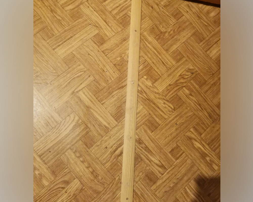 Порог одноуровневый MSA37.900.088 Орех