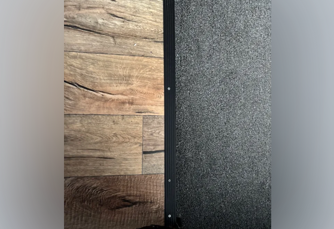 Порог угловой ПУ 05.2700.2R128 Дуб мореный