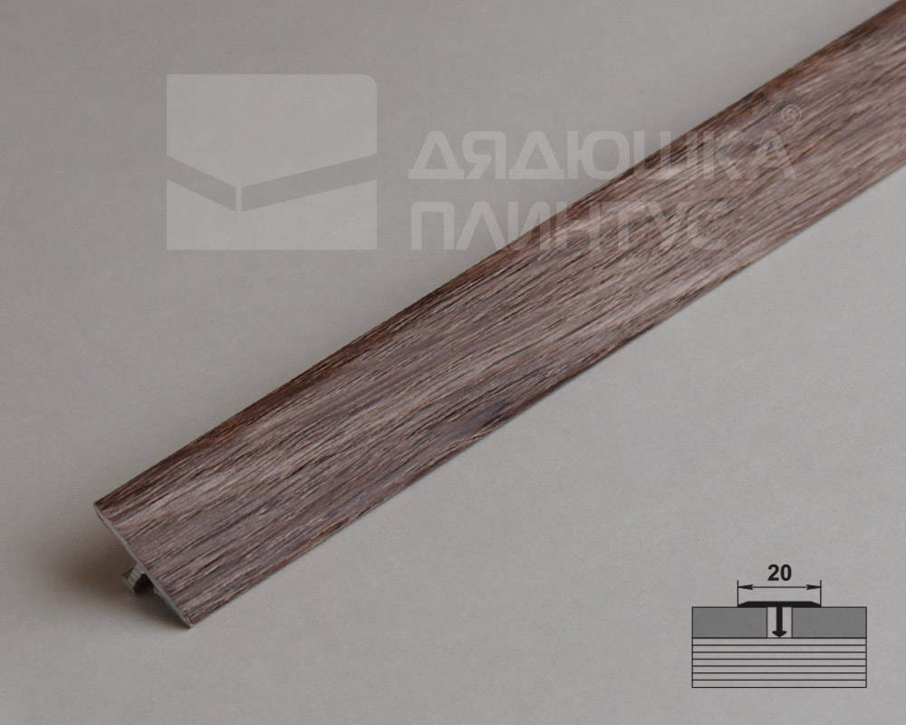 Порог одноуровневый ЛС 10.2700.24052 Дуб бомонт